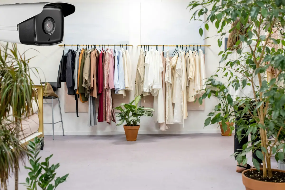 Tienda con sistema de cámaras